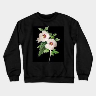 Floral Artwork Crewneck Sweatshirt